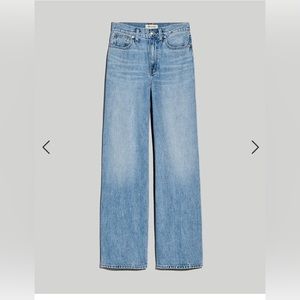 Madewell super wide leg jeans varian wash 25 P